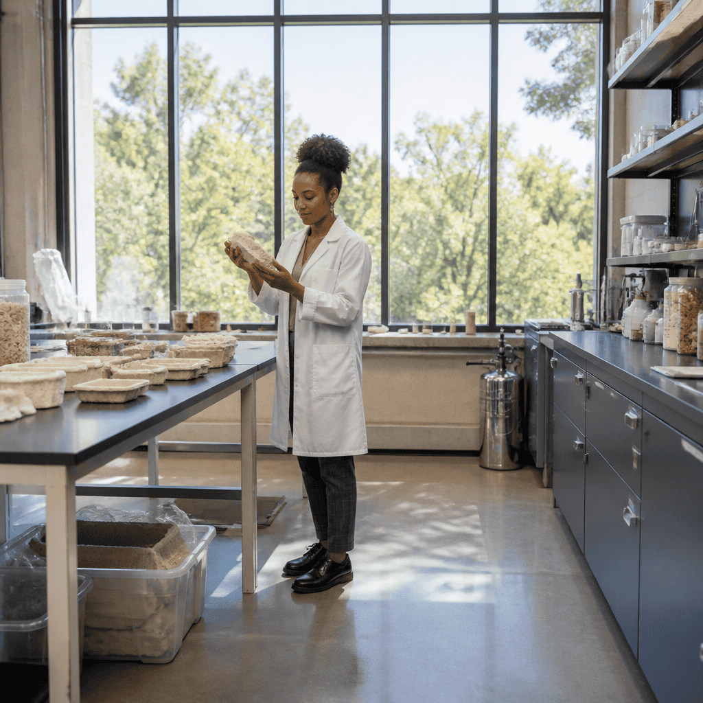 From Mushroom Roots to Useful Materials A Quick Overview