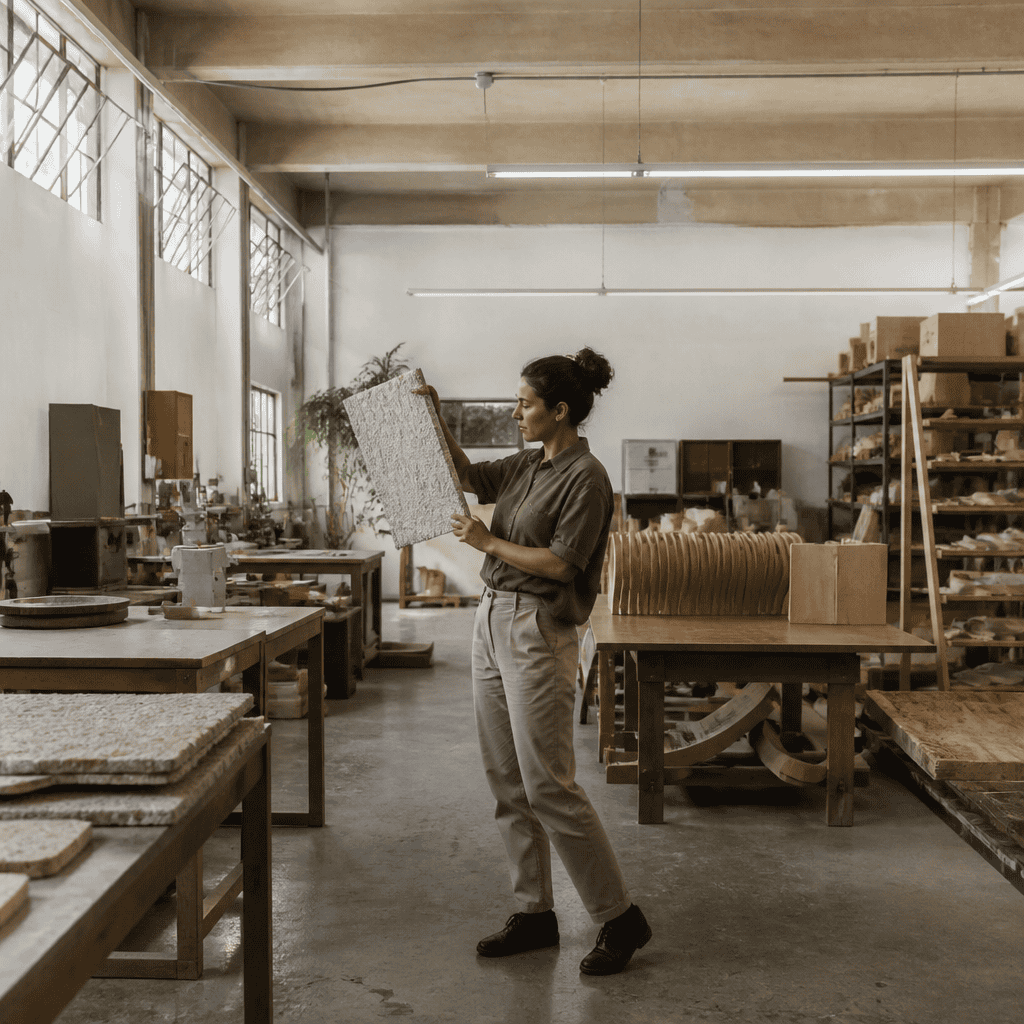 Stylish Furnishing Components Built With Living Materials
