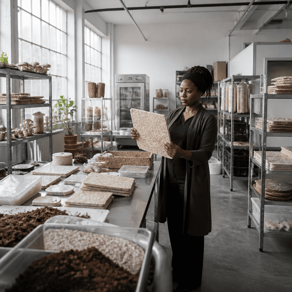 Design Freedom That Only Grown Materials Like Mycelium Can Offer