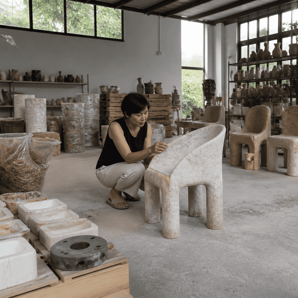 The Growing World of Mycelium Chairs Tables and Home Pieces